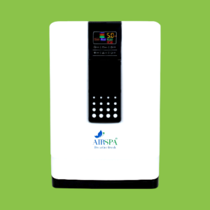 Airspa TMS 16 Portable Room Air Purifier | Compact & Efficient | White